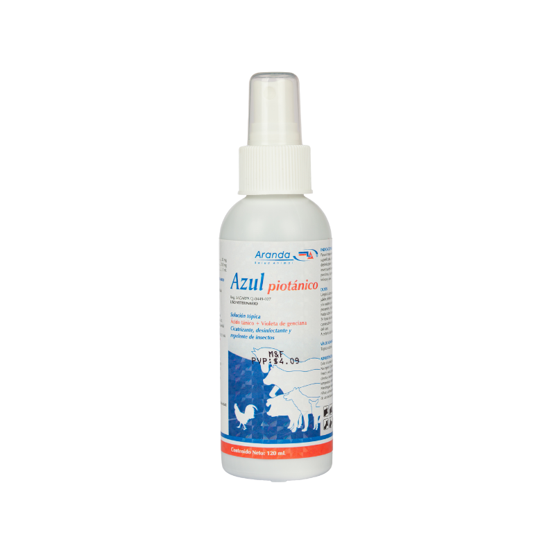 AZUL PIOTANICO 120 ML.