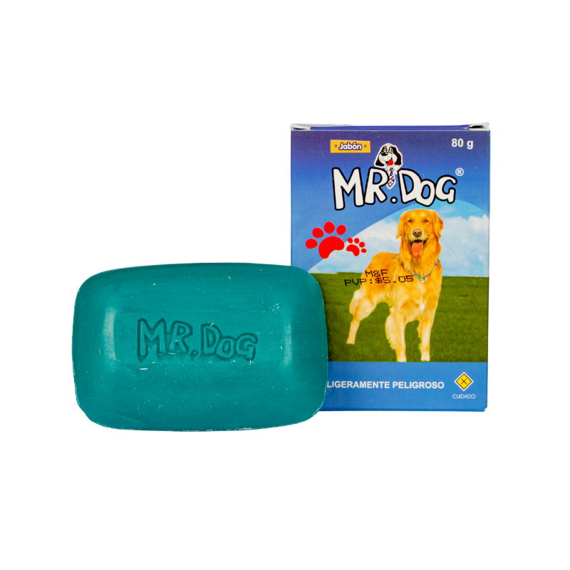 JABON MR DOG CON AZUFRE X 80 GR