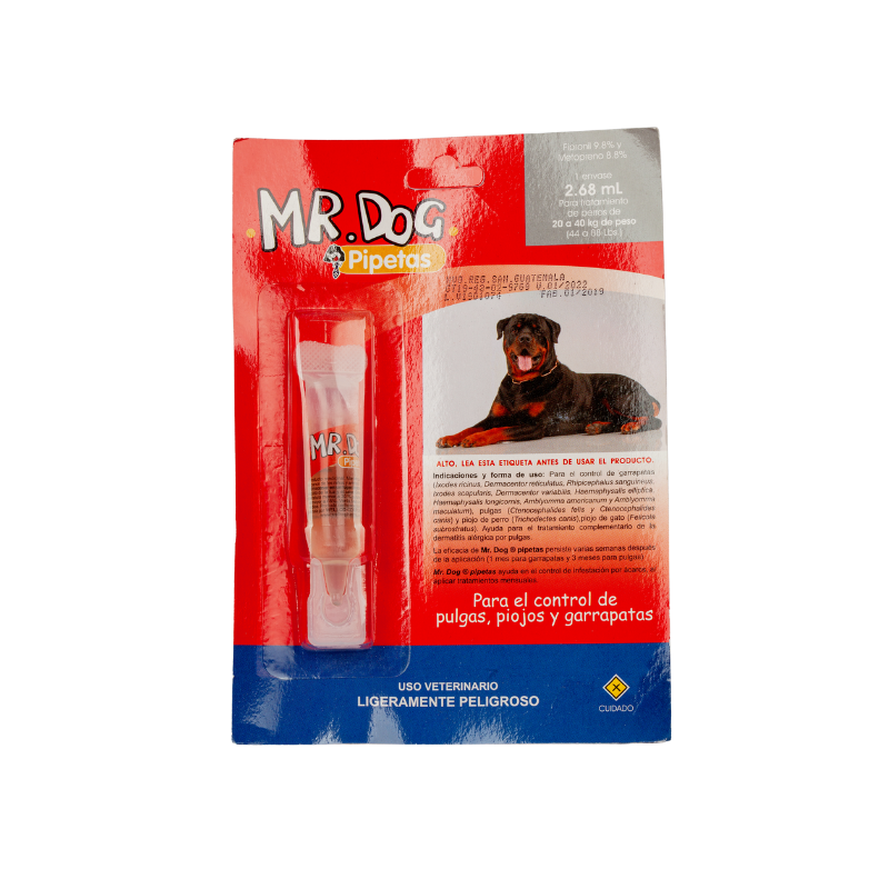 MR.DOG PIPETAS DE 2,68 ML